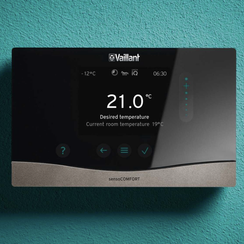 Vaillant sensoCOMFORT VRC 720F
WirelessThermostat