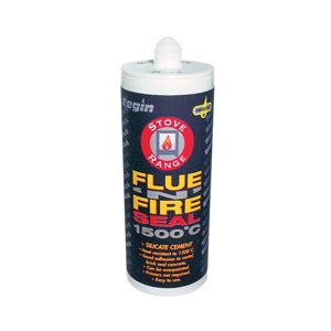 Flue 'N' Fire Seal 1500C Silicone Black