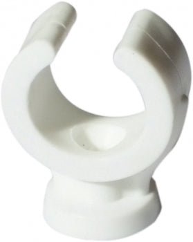 Single Open Clip 15Mm
White