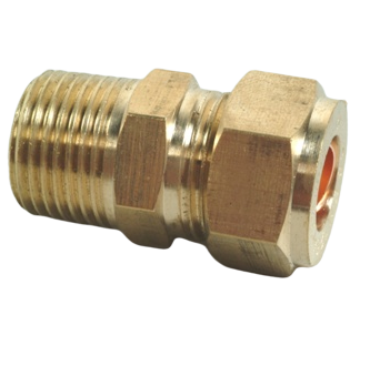 Compression Couple Male C X Mi - 10Mm X 3/8'