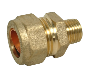 Bsp Compression 15Mm X 1/4
Male Iron Coupler