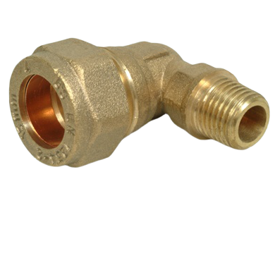 Bsp Compression 15Mm X 1/4
Male Iron Elbow