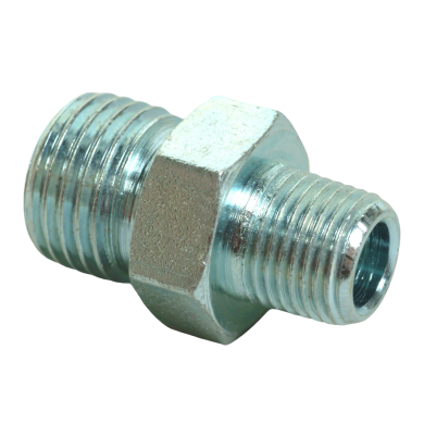 1/4 X 1/8 Bsp Hex Nipple Male Oil Line Union