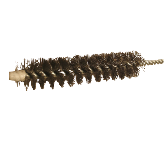 Bristle Steel 1" Diameter X 5" Brush 24"