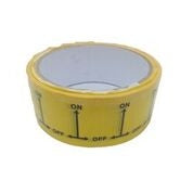 Tape "On-Off" Black/Yellow 38M
Black/Yellow