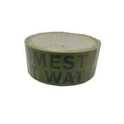 Tape "Domestic Hot Water" 38Mm
Black Green