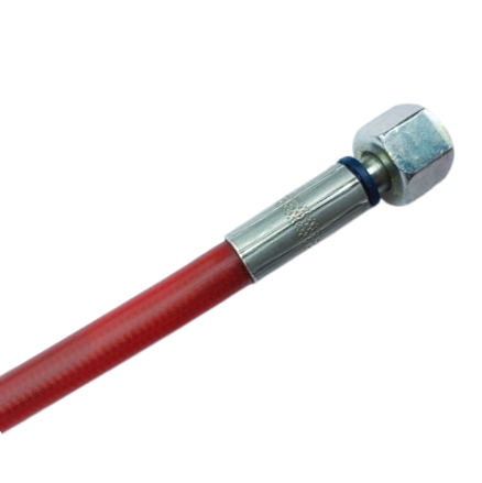 Ruby Red Flexible Oil Line
1/4F X 1/4F 1000Mm
