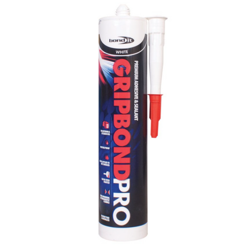 Bond It Gripbond Pro Hybrid Sealant 310Ml White