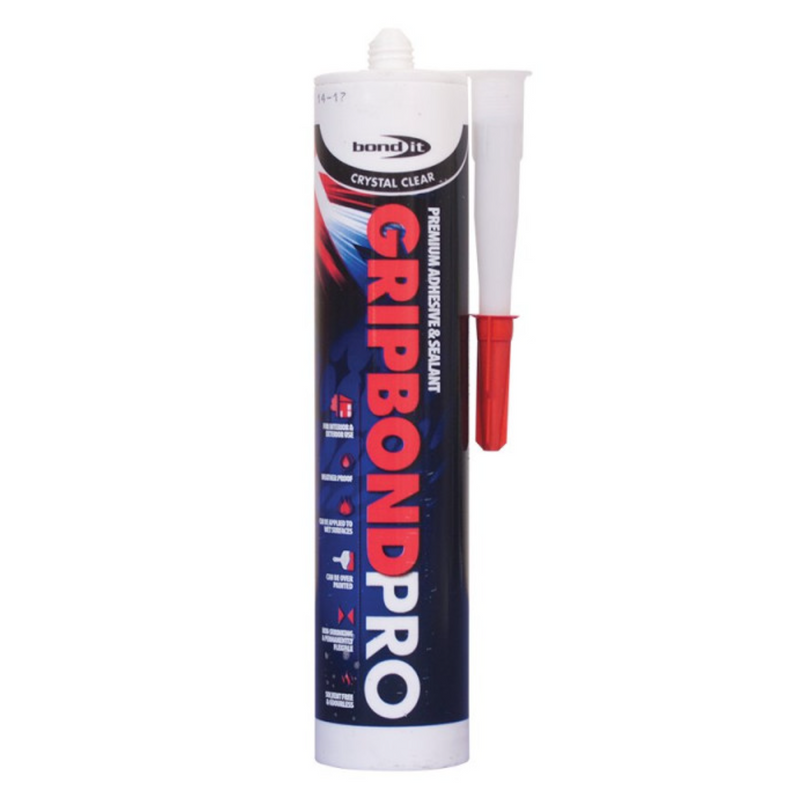 Bond It Gripbond Pro Hybrid Sealant 310Ml Clear