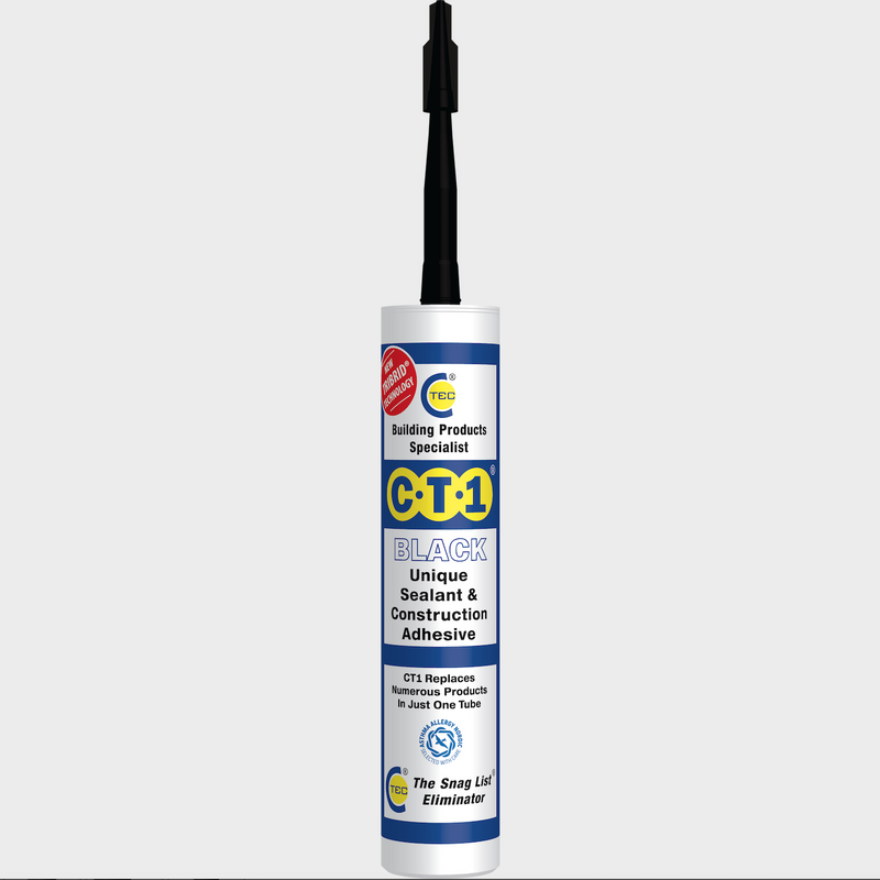 C-Tec Ct1 Sealant & Adhesive
290Ml - Black