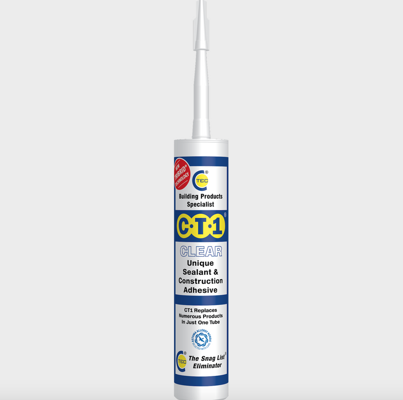 C-Tec Ct1 Sealant & Adhesive 290Ml - Clear