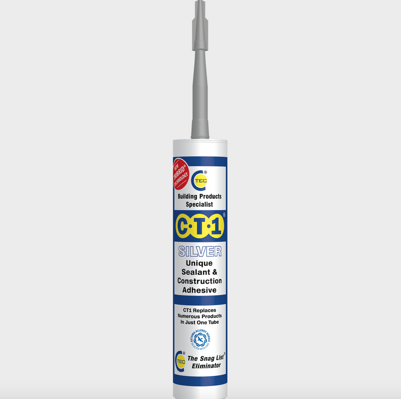C-Tec Ct1 Sealant & Adhesive
290Ml - Silver