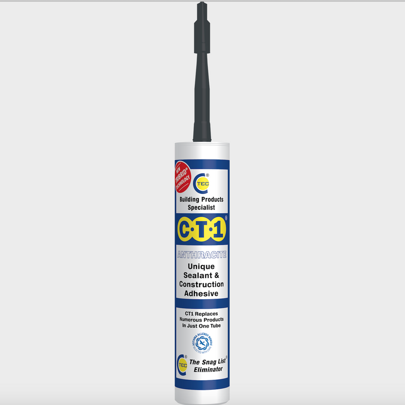 C-Tec Ct1 Sealant & Adhesive
290Ml - Anthracite