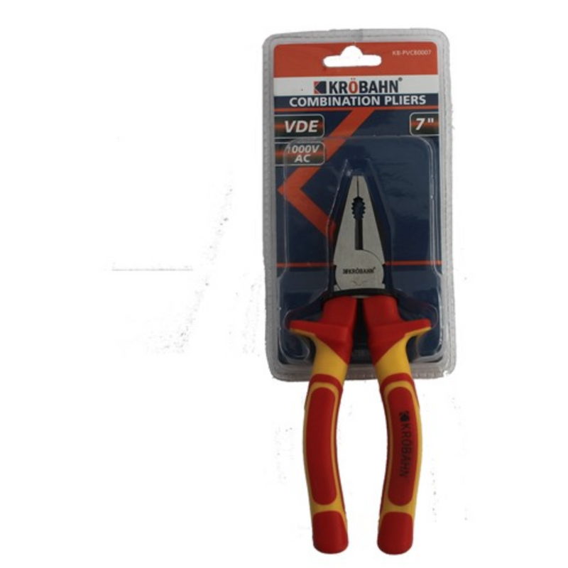 Krobahn Vde Combination Pliers
7 Inch