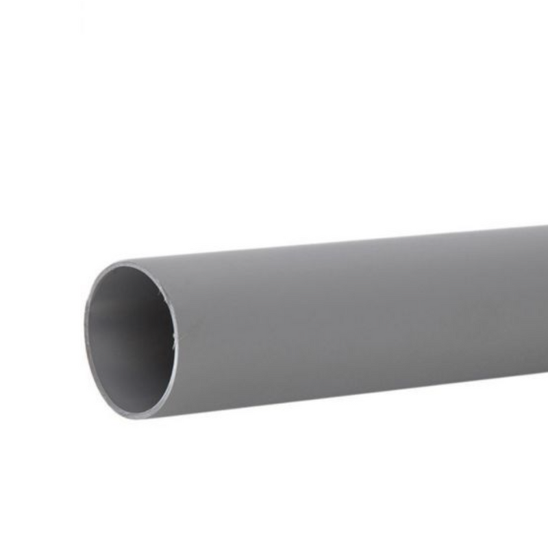 Solvent Weld Waste 40Mm X 3M Waste Pipe - Grey