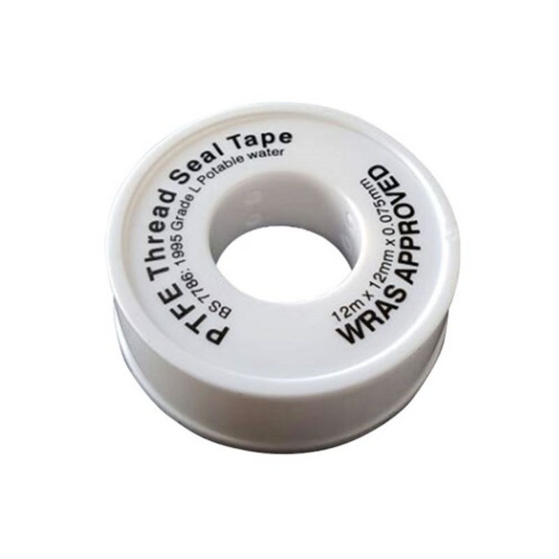 Ptfe Jointing Tape 12Mm X 12M White