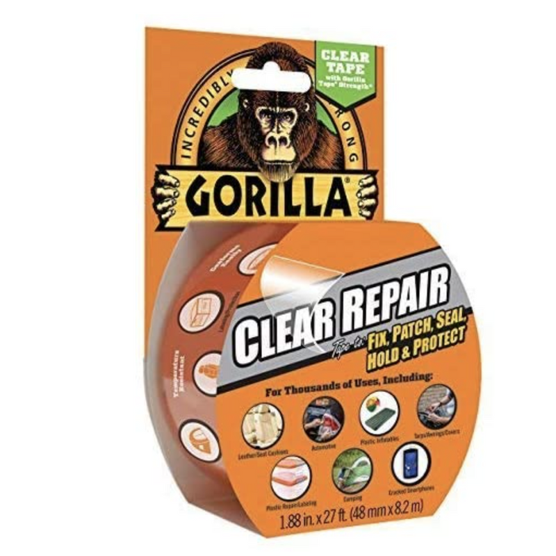 Gorilla Tape Crystal Clear
8.2M