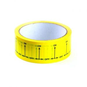 Gas On-Off Tape Roll