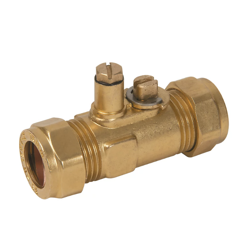 Gas Test Point Ball Valve 15Mm