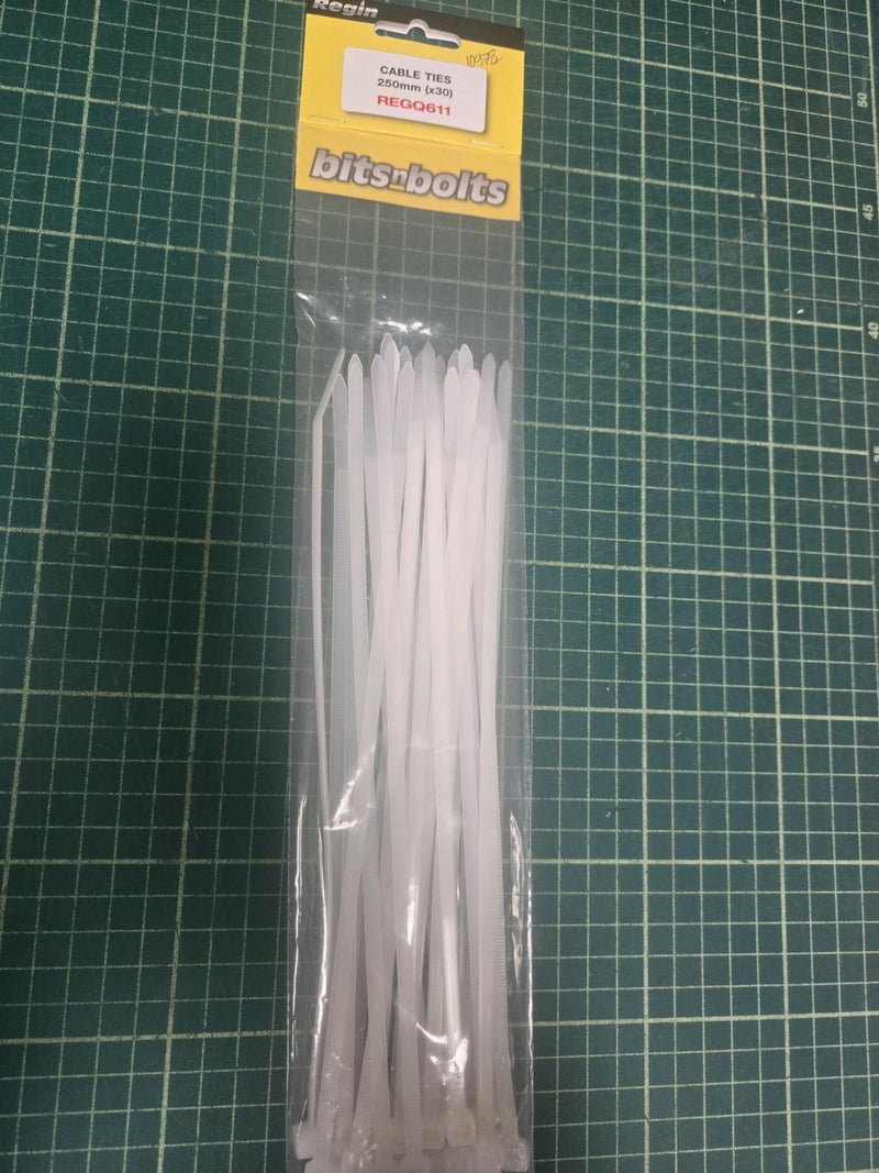 Cable Ties - 250Mm
Pack Of 30