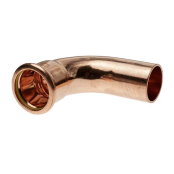Press Fit Gas 90Deg Street Elbow - 15Mm