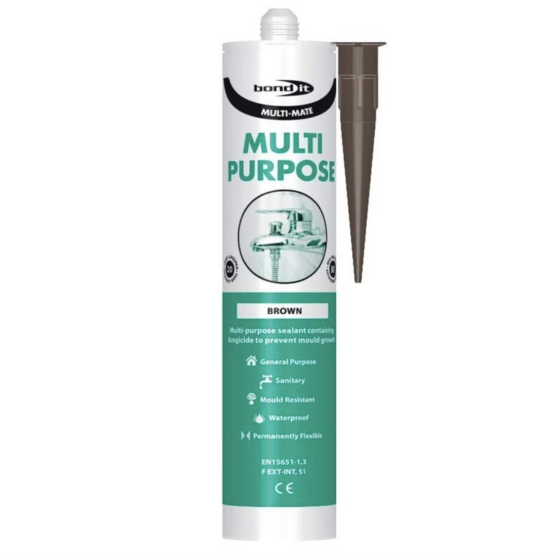Bond It Multimate Silicone
Sealant Brown