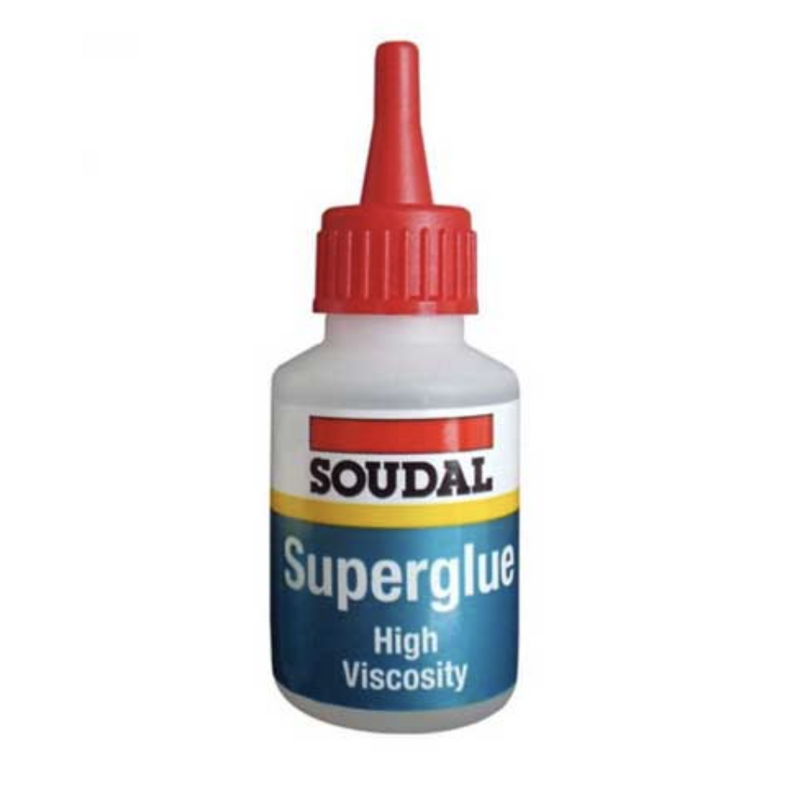 Soudal High Viscosity Super
Glue - 50G