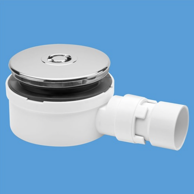 Mcalpine 90 Shower Trap -
Chrome St90Cp10-53