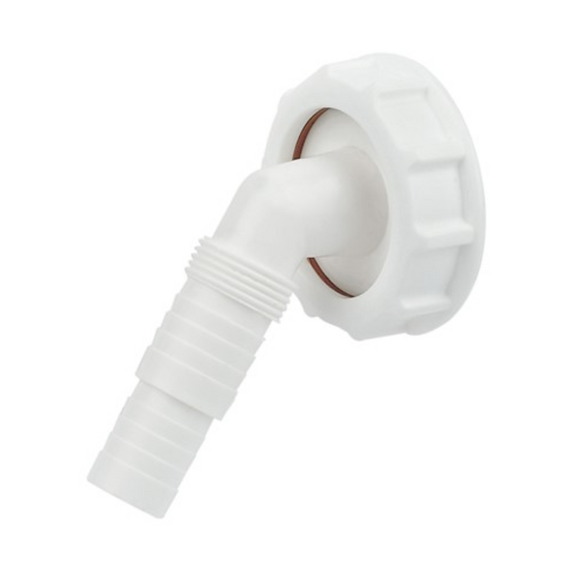 Floplast Overflow And Hose
Connector White - 40Mm