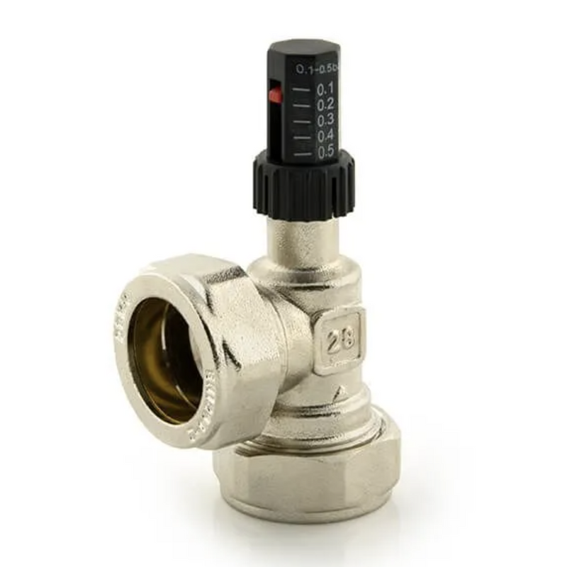 Automatic By-Pass Differential
Valve - 28Mm Angled