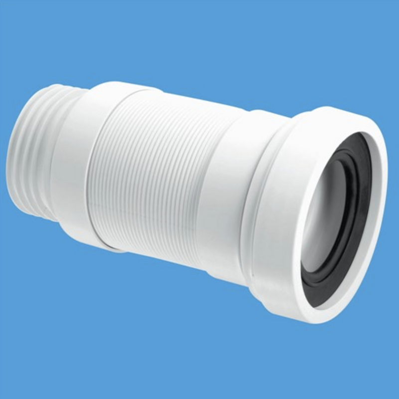 Mcalpine 3.5" Outlet Straight
Flexi Pan Connector Wc-F18S