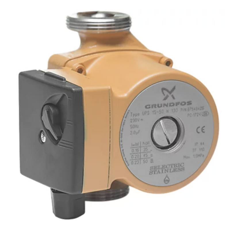 Grundfos Ups 15/50N Ss Hot
Water Service Circulator Pump