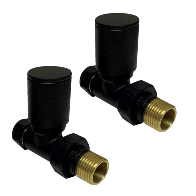 Kartell Modern 15Mm Straight
Valves Black (Pair)