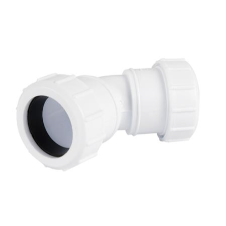 Plastic Compression 45deg
Elbow White - 32mm