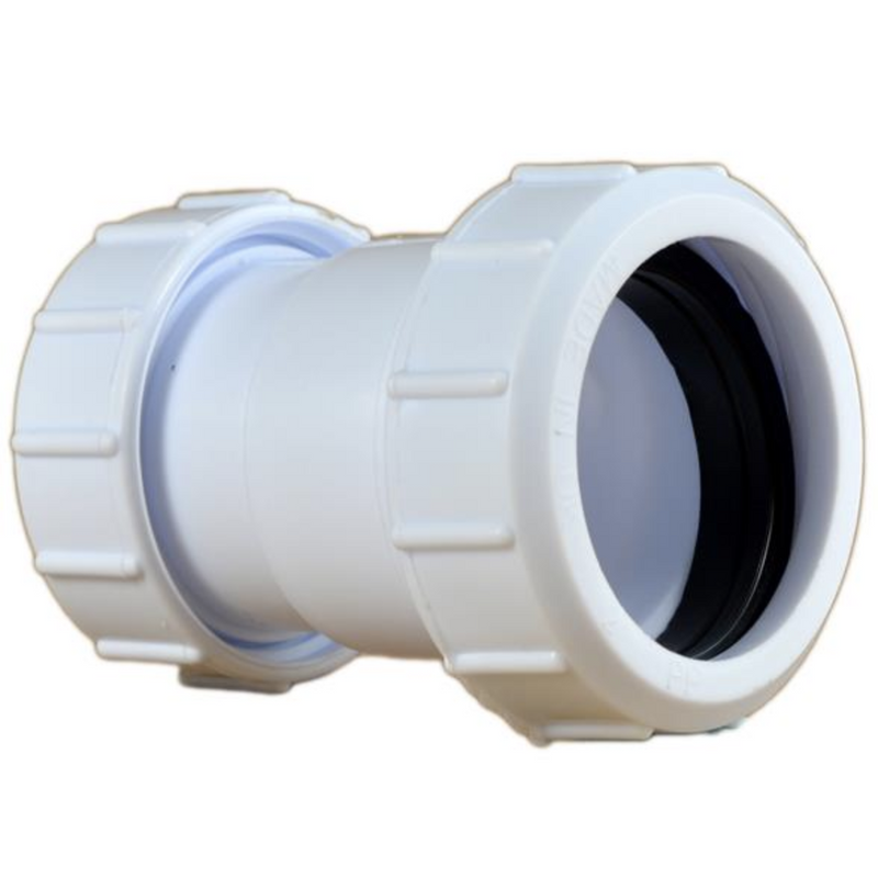 Plastic Compression Reducer
White - 40mmx 32mm