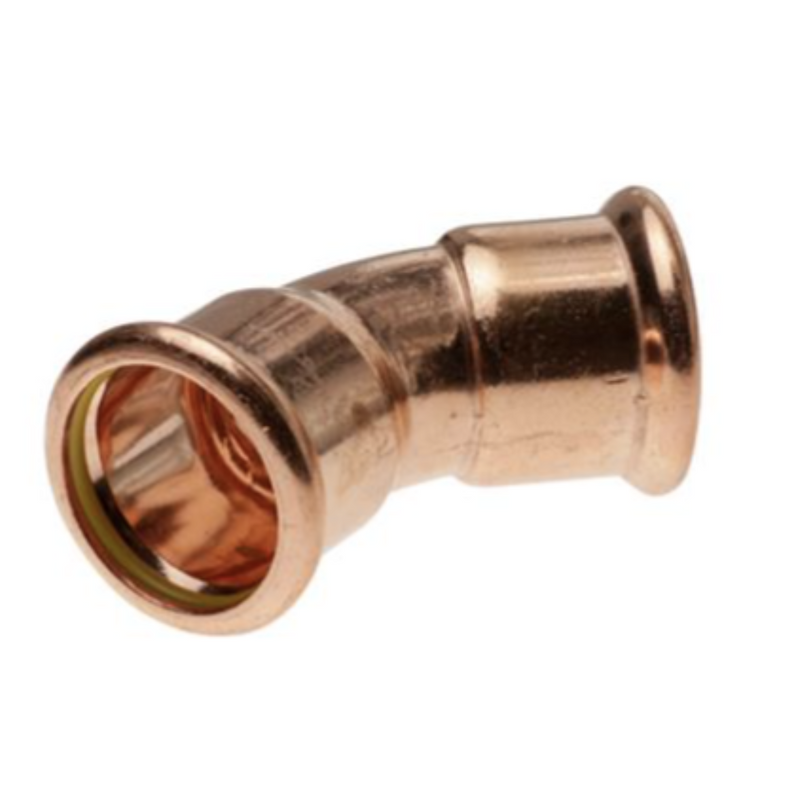 Press Fit Gas Obtuse Elbow
- 22Mm