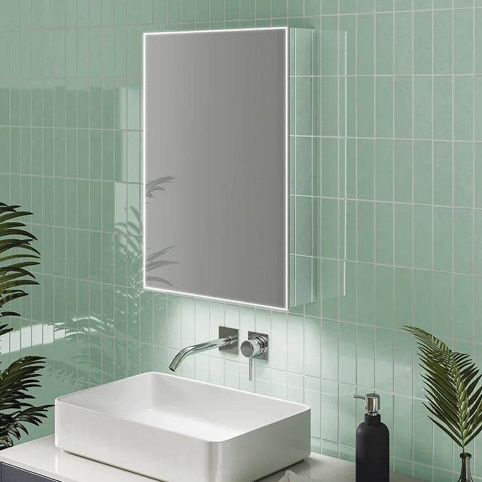 Exos 50 Cabinet - LED Illuminated Mirror Cabinet
