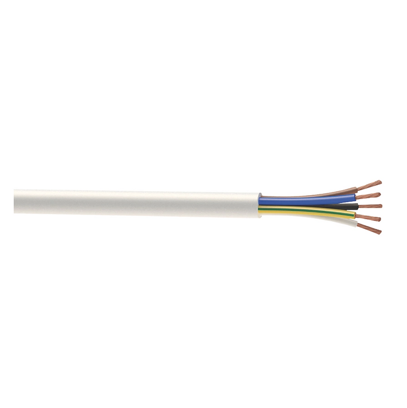 5 Core 1Mm Round Flexible
Pvc Cable - Per Meter