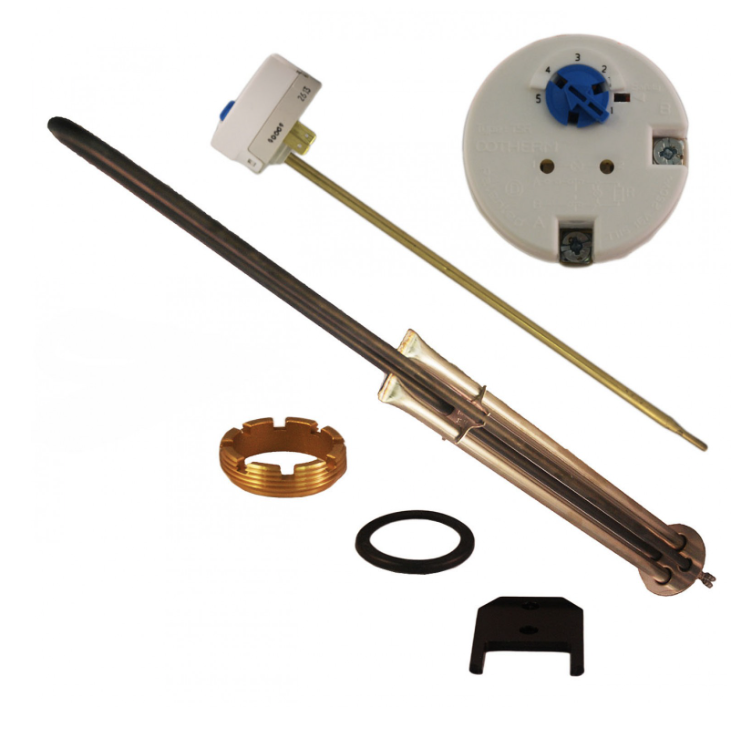 Immersion Heater Upper with
TSE/TSR Thermostat