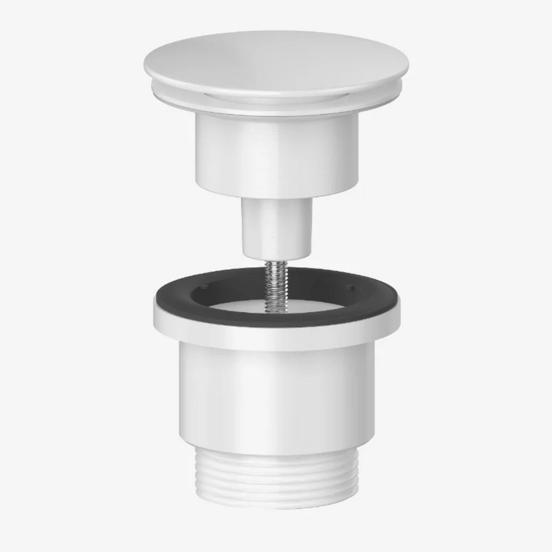 Viva Sanitary Round Clicker
Slotted Basin Waste - White