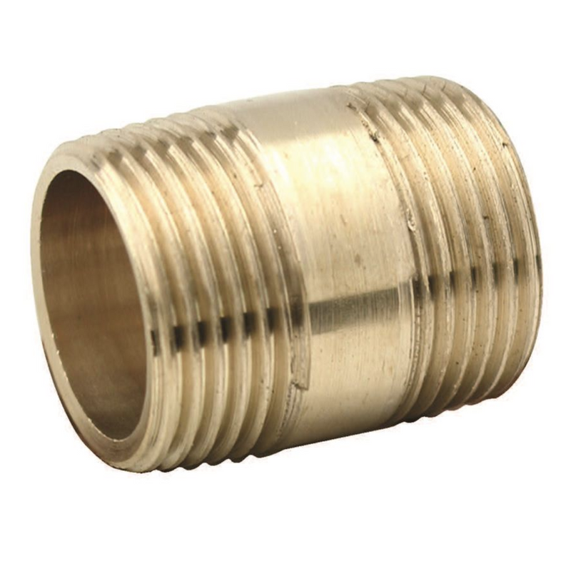 Brass Barrel Nipple - 3/4"