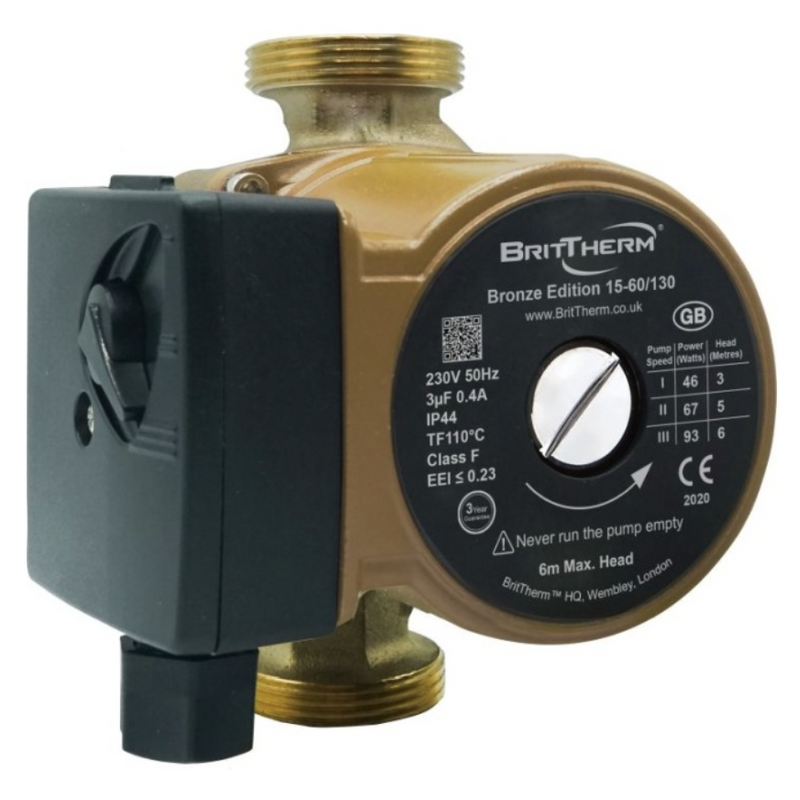 BritTherm Bronze Edition 15-60 /130 Secondary Hot Water Pump