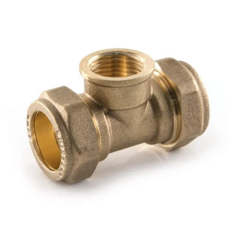 Compression Female Tee 22Mm
X 22Mm X 1/2'' C X C X C