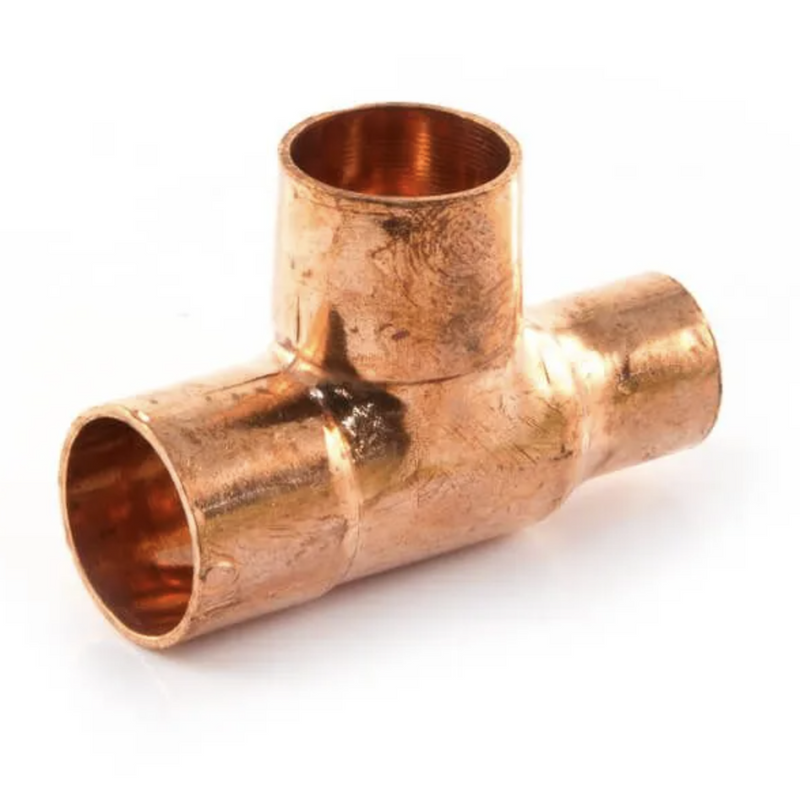 End Feed Reducing Tee - End -
28Mm X 15Mm X 28Mm