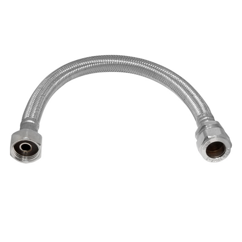 Flexible Tap Connector- 15Mm
3/4'' x 300mm