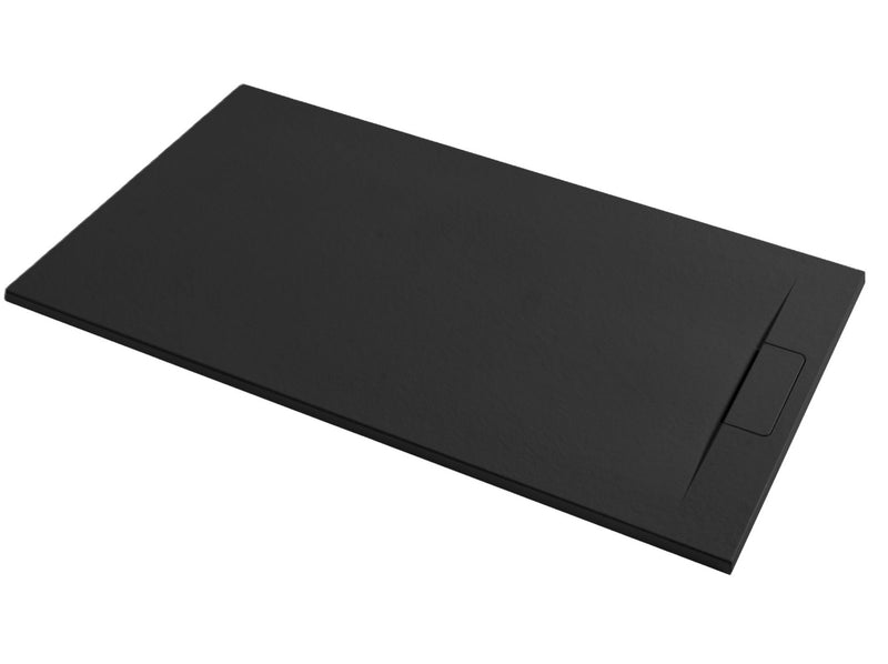 LineaForme 1200 x 800mm Tray - Black (including waste cover, excluding waste) 20.LF128BL