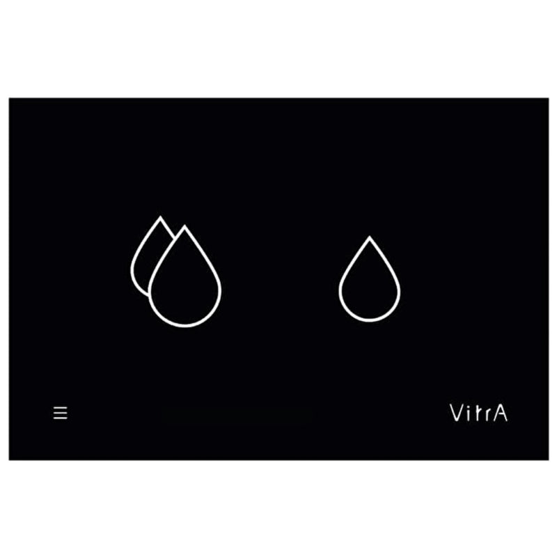 Vitra Smart Panel electronic dual flush plate 762-1501
