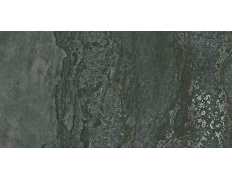 Planet Green Polished Glazed Porcelain Wall & Floor Tiles - 1200mm x 600mm