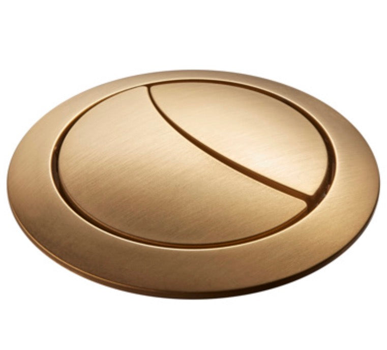 Optional Push Button 48mm for Compass/Micro Eva/Loft/Aerial Cisterns - Brushed Brass