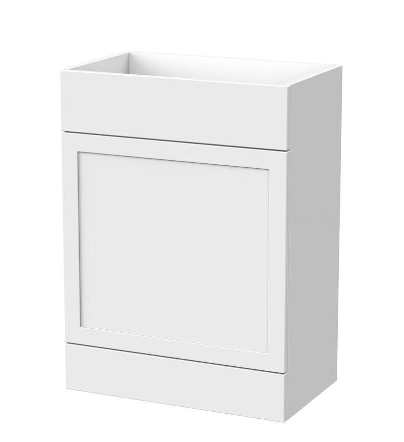 Fable 600mm Matt White Floor Standing WC Unit